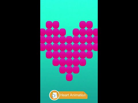 Heart animation using CSS and JavaScript | CSS Animation Effects