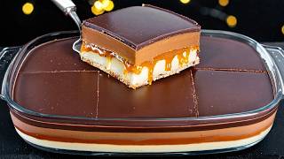 I would eat it 3 times per day! 5-Minute No-Bake Dessert Recipe!