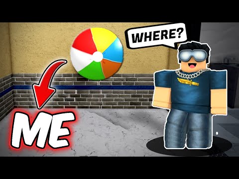 Invisible Beach Ball Glitch in MM2 | Murder Mystery 2