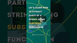 SQL Day 40/100 : Substring function in SQL #distributedsql #sqlprogramming #coding #databasetuning