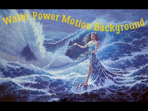 Water Power Motion Background | No Copyright Free To Use - Stock Footage | Music #MK