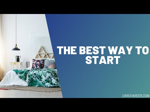 What's the best way to start an interior design portfolio? //Archareer
