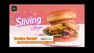 The Princess Paris Sliving Burger | Paris Hilton