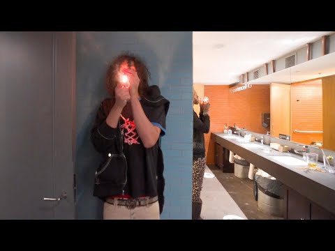 Hotboxing the ladies room at a rooftop hotel in nyc…