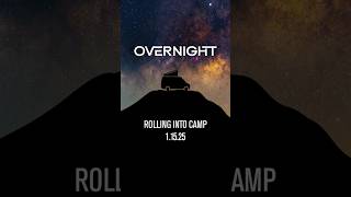 Overnight is rolling into camp January 15th #vanlifeconversion #vanlife #adventurevan