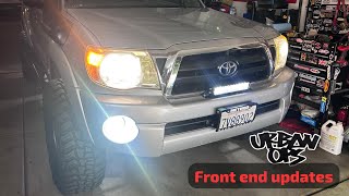 2g/3g Tacoma Core support bushings by energy suspension and front end updates.