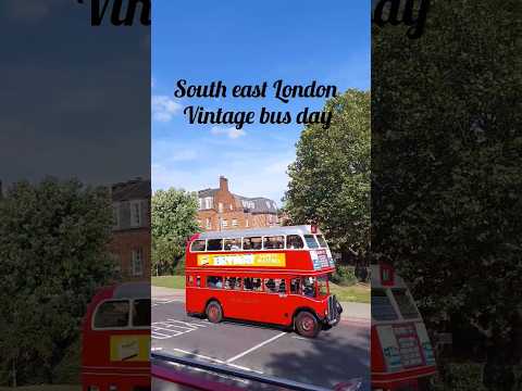 London vintage bus time travel #londontfl #london #londonbus #oldsong #train #travel #tfl