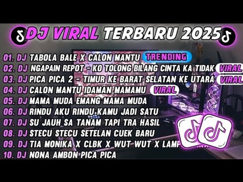 DJ TIKTOK TERBARU 2025-♫ DJTABOLA BOLA X CALON MANTUDJ NGAPAIN REPOT- KO TOLONG BILANG CINTA KA