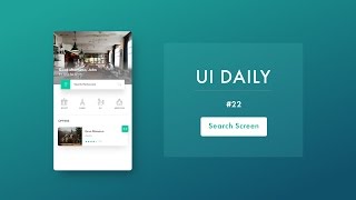 UI Daily #22: Search Screen