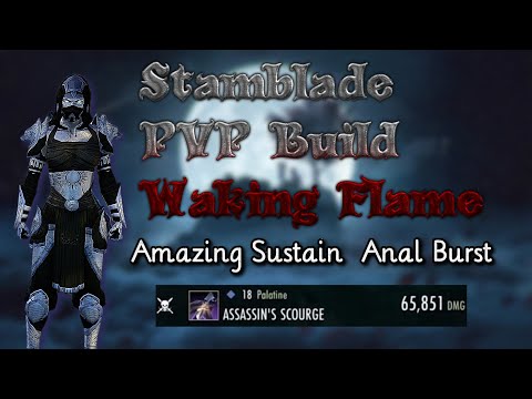 ESO Stamblade 1vX/PVP Build | Waking Flame