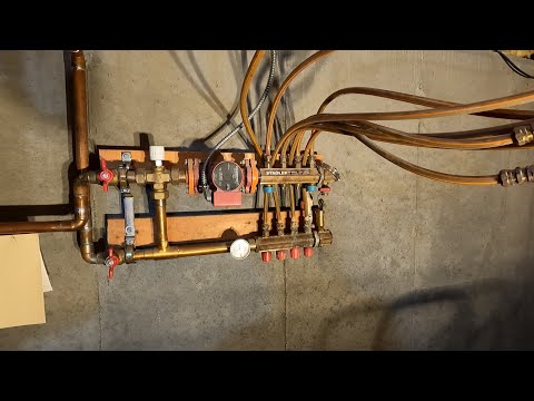 Hydronic Radiant Floor Heat Stopped Working - Replacing the Old System!