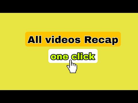 All videos Recap in 2024 #shorts