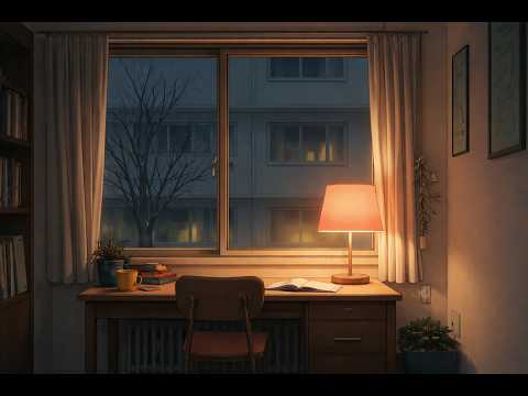 Soft Evening Desk 🌙 | Chill Lo-Fi Music to Wind Down (3 Hours)