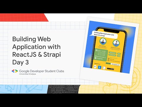 2022/06/13 - Building Web Application with ReactJS & Strapi Day 3