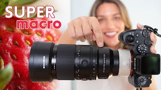 Sony's NEW 100mm f/2.8 MACRO is SHARP