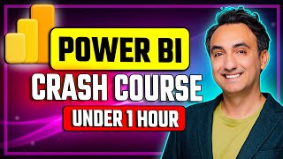 Learn Power BI FAST – Full Beginner Crash Course (1 Hour)