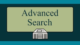 Advanced Search