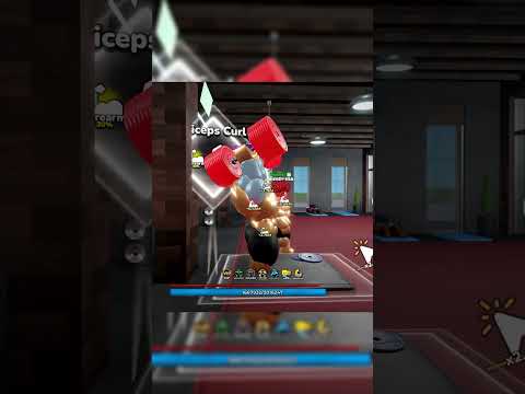 Muscle Transitions In Roblox Gym League #shorts #roblox #robloxgames