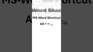 Amazing Animal Shortcut in MS Word #computereducation #wordprocessor #computer #microsoftoffice
