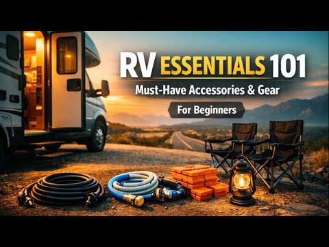 RV Essentials 101: The Must-Have Accessories & Gear Every Beginner Needs