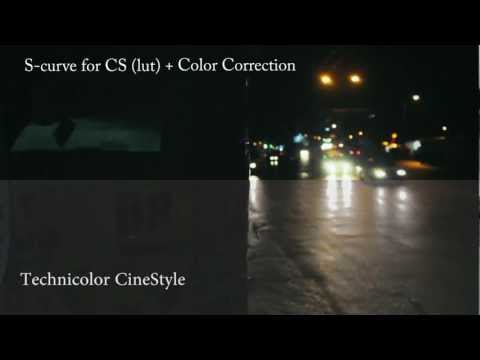 Technicolor Picture Style Test at Night