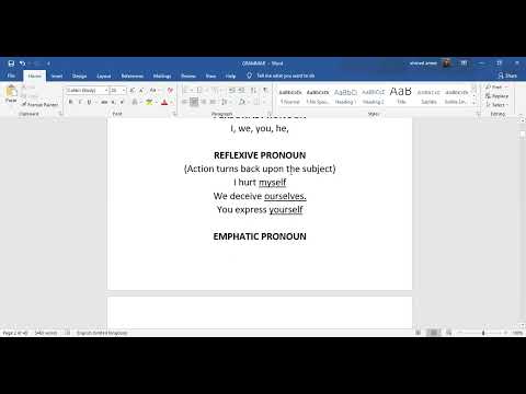 GRAMMAR Pronoun