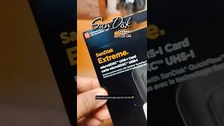 San Disk Extreme #SanDiskExtreme #FastStorage #TechEssentials #4KReady #MemoryMadeEasy