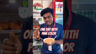 ❓Oru naal fulla pink foods ah😱#trendingshorts #youtubeshorts #food