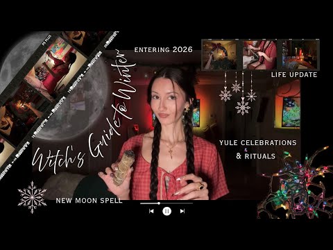 witch’s guide to winter ❄︎ yule rituals, spells, & entering 2026