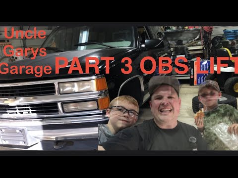 PART 3 Chevy OBS lift kit removal and install #chevy #obs #liftkit #mechanic