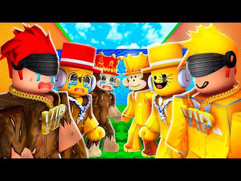 POOR vs RICH In Escape Tsunami!