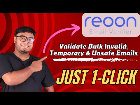 Reoon Review | Validate Bulk Invalid, Temporary & Unsafe Emails in Just 1-Click