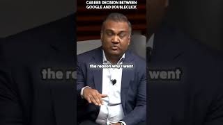 Career Decision Between Google and DoubleClick #short