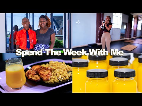 Spend The Week With Me||Back To School||Batch Juicing||Healthy Shots Recipe||Back In the Gym