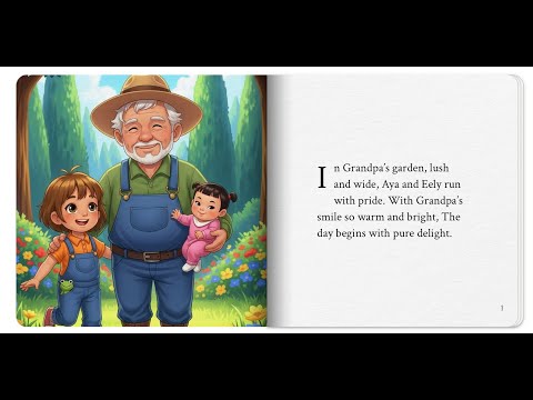 Adventure in Grandpa's Garden  (you won't believe what we found)