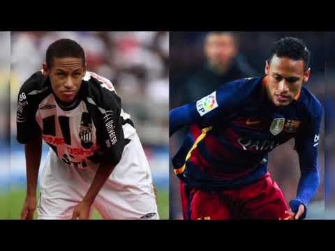 Football players then and Now