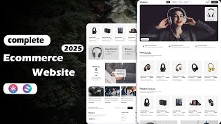 Complete Responsive Ecommerce Website Using Reactjs and Tailwind CSS -  Build & Deploy