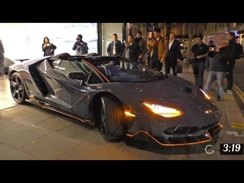 The BEAST has arrived, the $ 5 MILLION  Lamborghini CENTINARIO ROADSTERS||2020