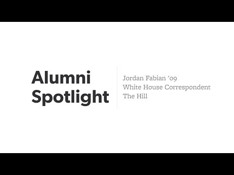 Alumni Spotlight: Jordan Fabian