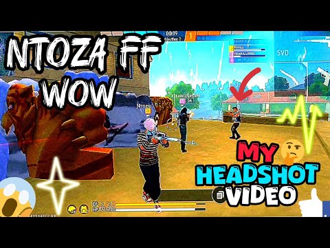 🎮Free Fire Headshot Gameplay Video || Ntoza FF || New Video Free Fire ☺️