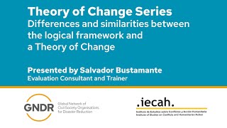 Differences and similarities between the logical framework and a theory of change