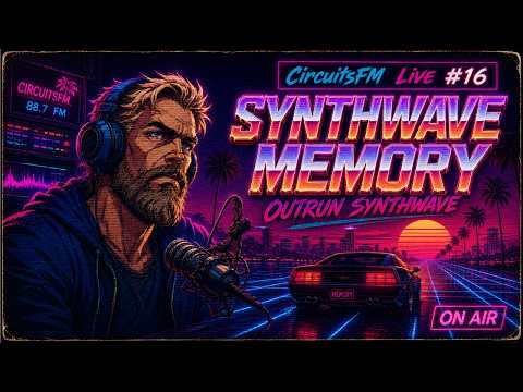 CircuitsFM Live #16 | Synthwave Memory Mix