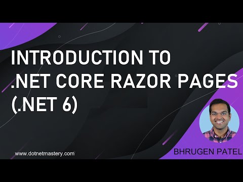 Learn Razor Pages in .NET Core (.NET6)