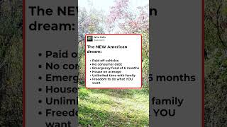 The New American Dream