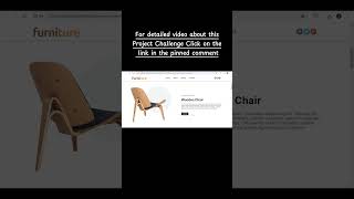 HTML & CSS Project Challenge#2: Furniture Website | responsive Clone |Free Images & Source Code