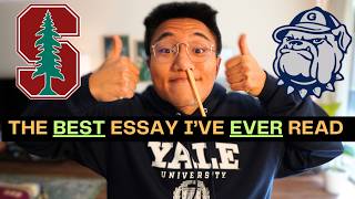 The BEST College Essay I've EVER Read (Accepted to Stanford, Georgetown and More!) | The Motif Essay