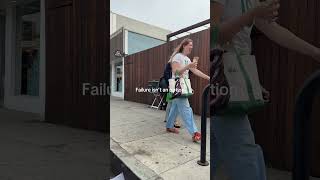 Not even a thought #streetinterview #motivation #startup #mindset