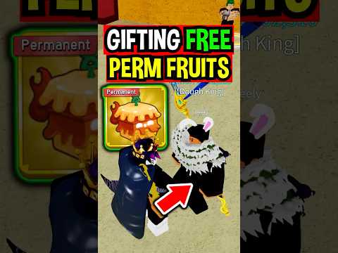 GIFTING FREE PERM FRUITS in Roblox Blox Fruits..