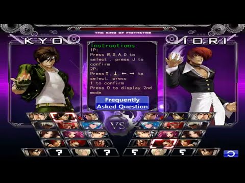 The King Of Fighters Wing EX v1.0 Hyper Combos