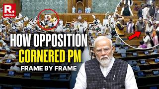 BJP Obliterates Congress' Interruption Move During PM Modi's Speech In Lok Sabha | On Cam